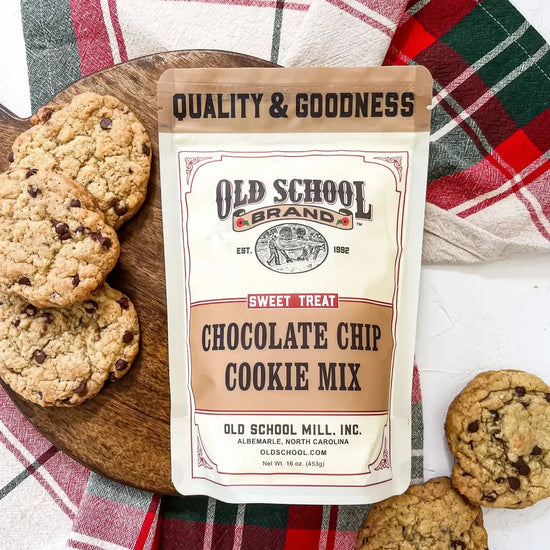 baking mix - chocolate chip cookie by old school brand
