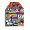 puzzle - 100-piece - spooky house-shaped by chronicle books