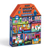 puzzle - 100-piece - spooky house-shaped by chronicle books
