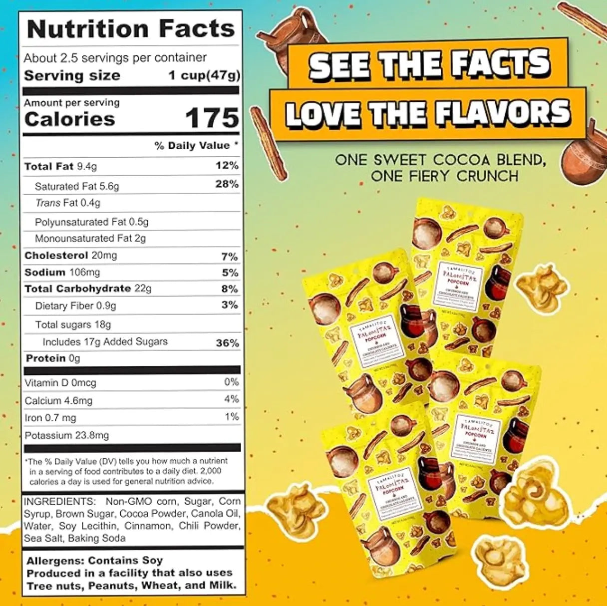 snack - popcorn palomitaz by sugarox candy studio