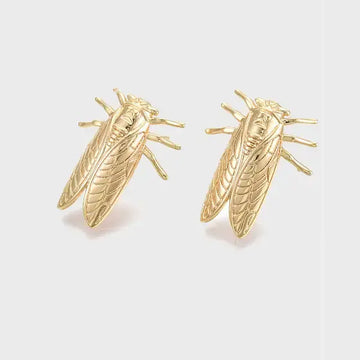 earring studs - cicada by peter and june