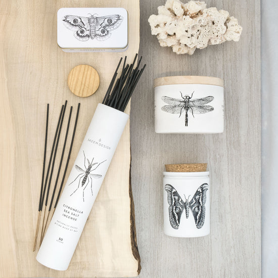 incense - citronella sea salt - tube by skeem