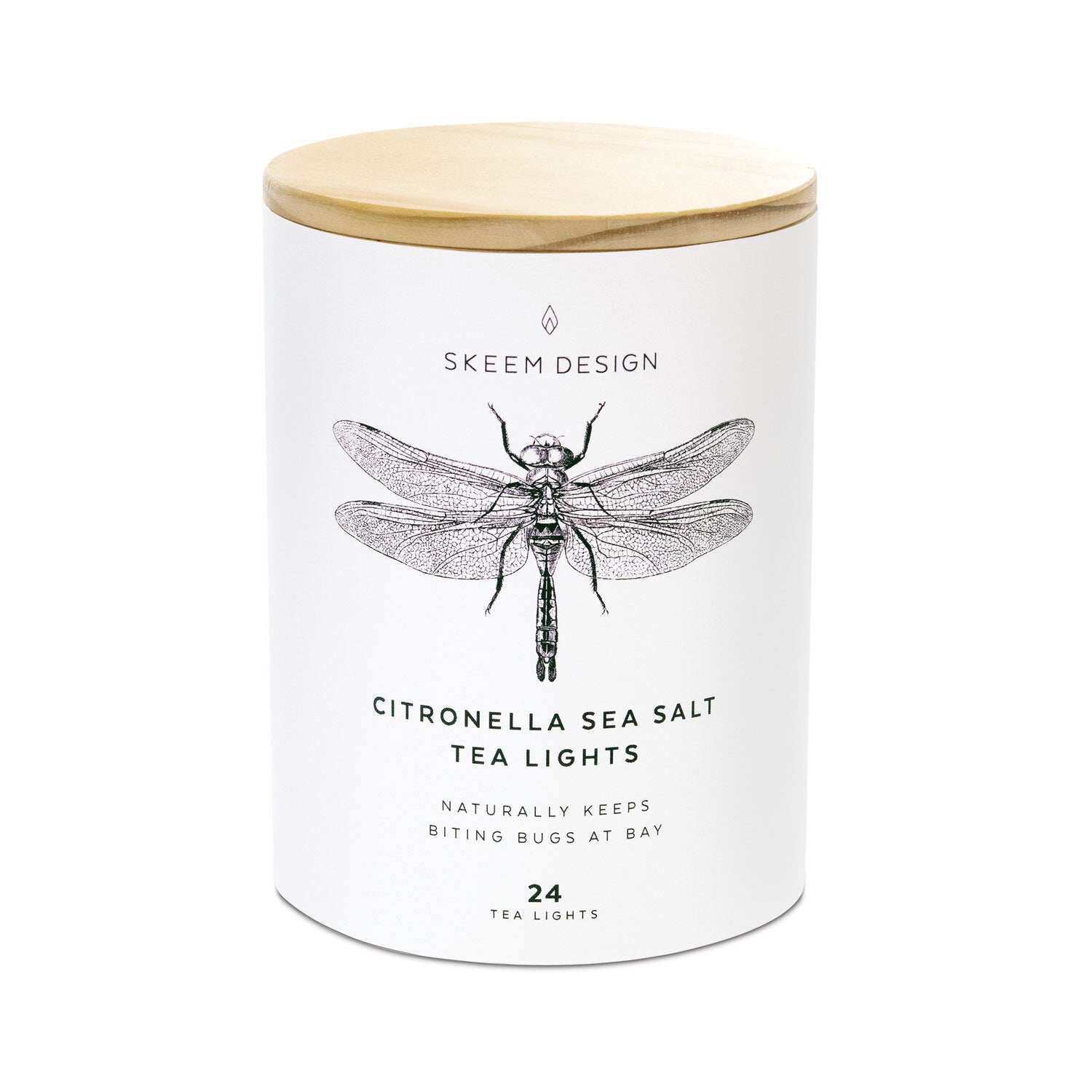 candle - tea lights - citronella sea salt by skeem