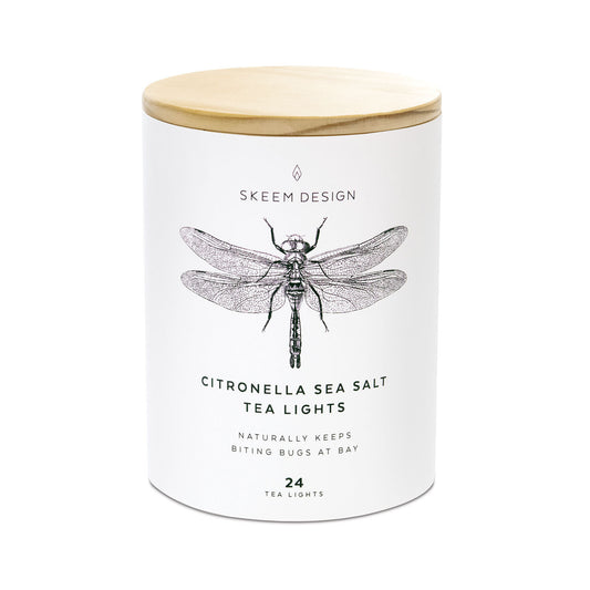 candle - tea lights - citronella sea salt by skeem