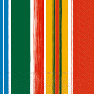 napkins - cocktail - paraati yellow red by boston international