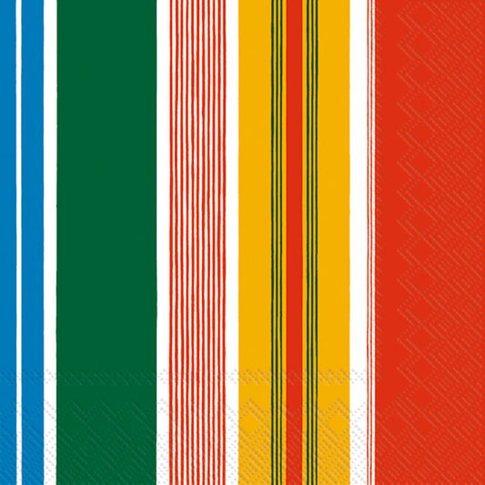 napkins - cocktail - paraati yellow red by boston international