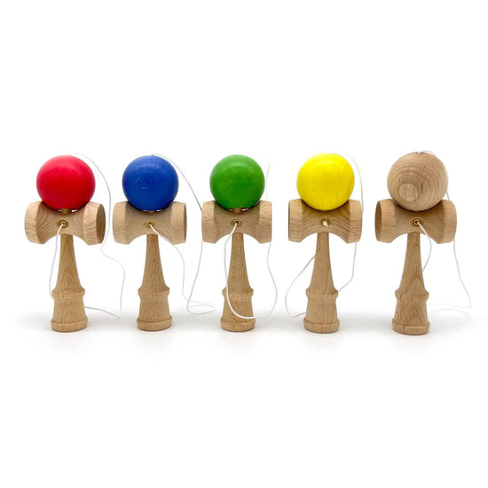toy - wood kendama mini - assorted by aero-motion, inc.