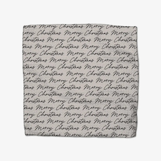 microfiber dishcloth set - holiday - candy cane classic by geometry house