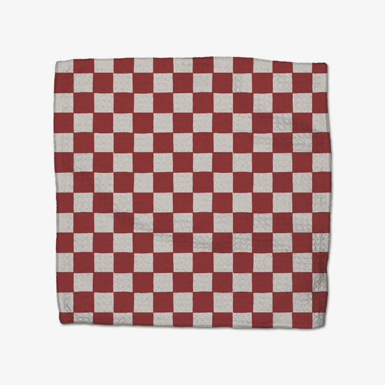 microfiber dishcloth set - holiday - candy cane classic by geometry house