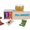 tea drops - medium wood box - discovery sampler by tea drops