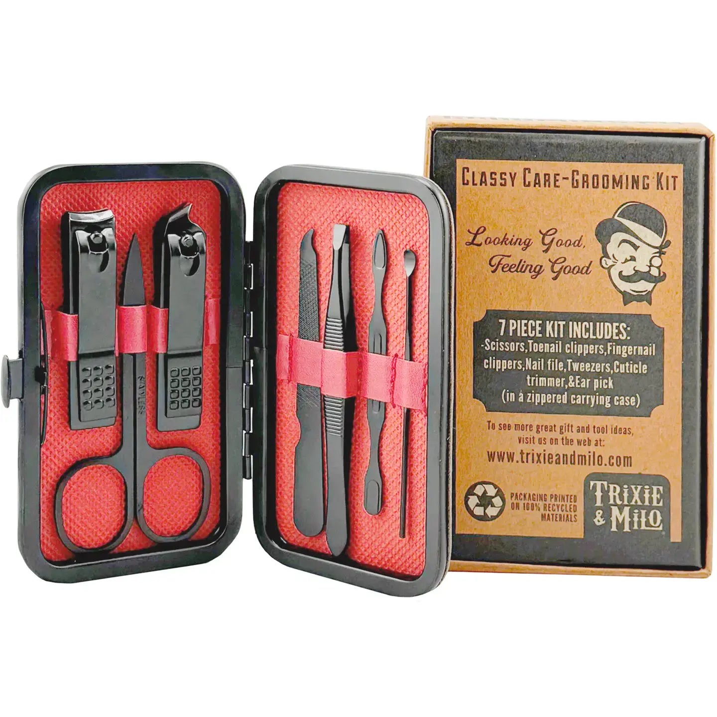 kit - men's grooming & manicure - classy care by lucky jack