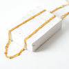 necklace - 24kgp - clayton satellite chain by peter and june