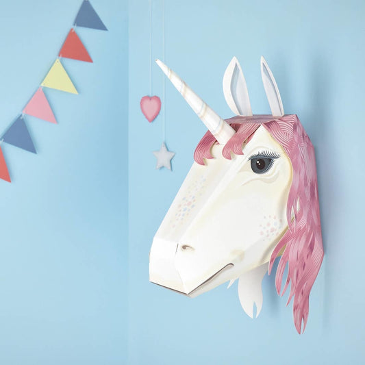 kit - 3d trophy head - magical unicorn by clockwork soldier