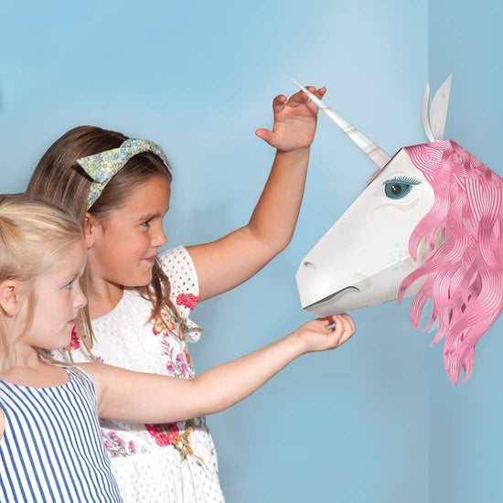 kit - 3d trophy head - magical unicorn by clockwork soldier