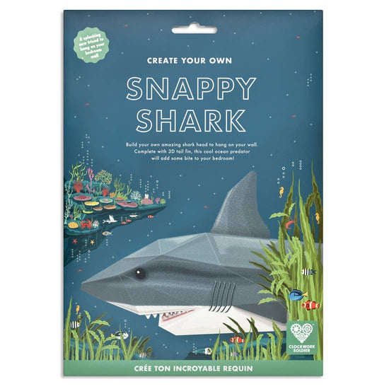 3d trophy head - snappy shark by clockwork soldier
