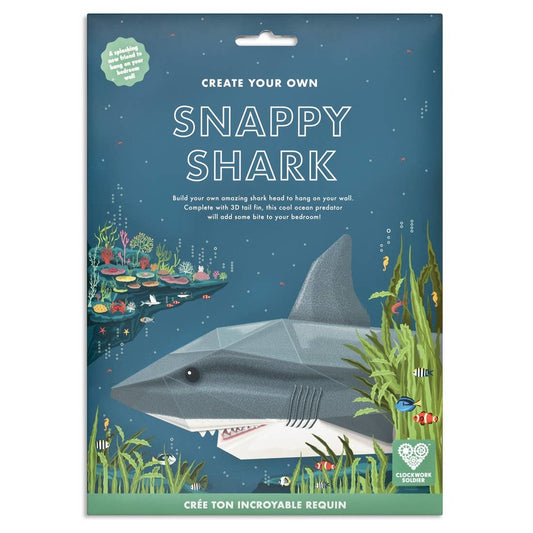 3d trophy head - snappy shark by clockwork soldier