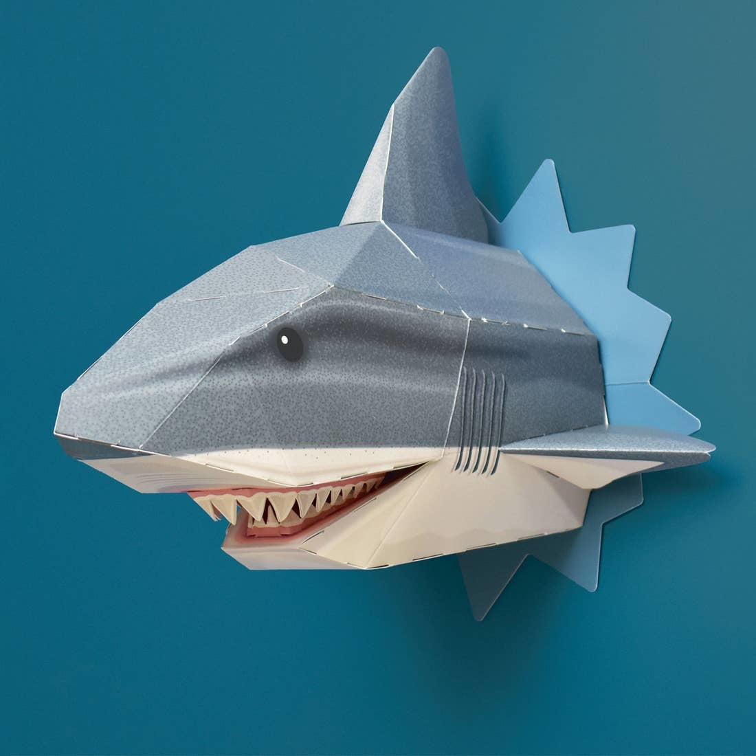 3d trophy head - snappy shark by clockwork soldier