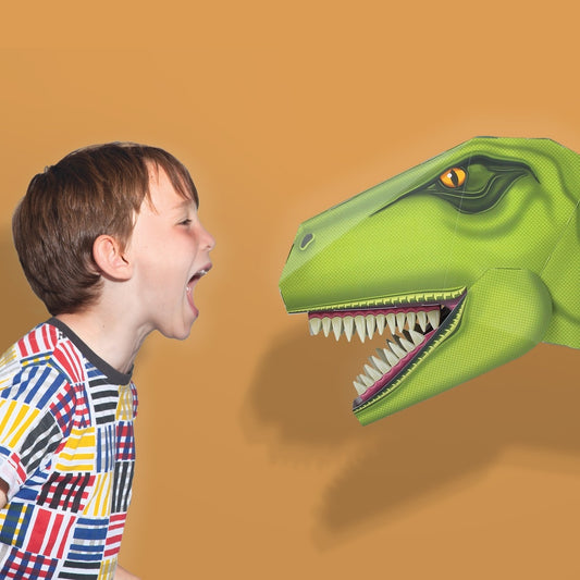 3d trophy head - t-rex by clockwork soldier