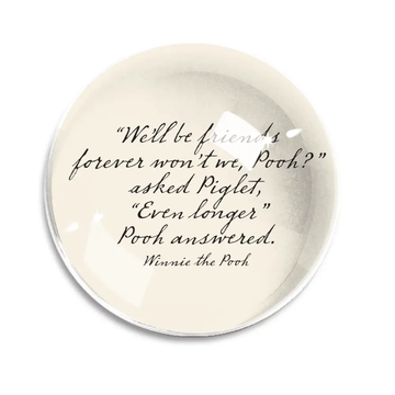 Paperweight|Crystal Dome|Quote