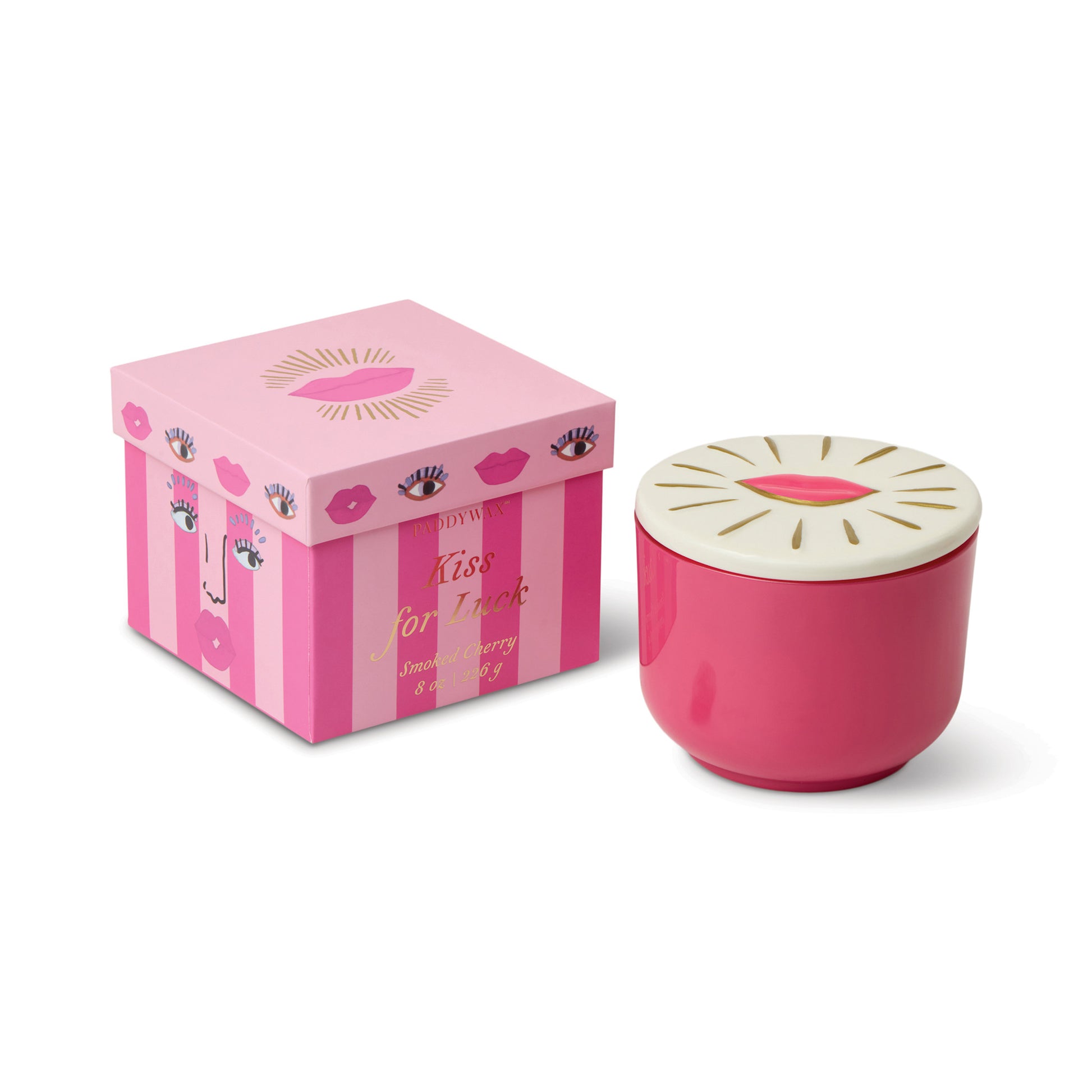candle - smoked cherry - charmed lips by paddywax