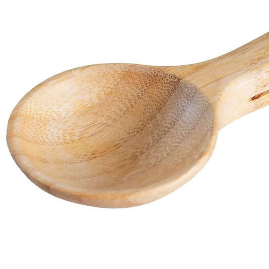coffee scoop - built-in bag clip by totally bamboo