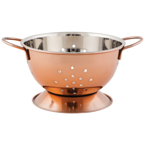 colander - steel - small by now designs
