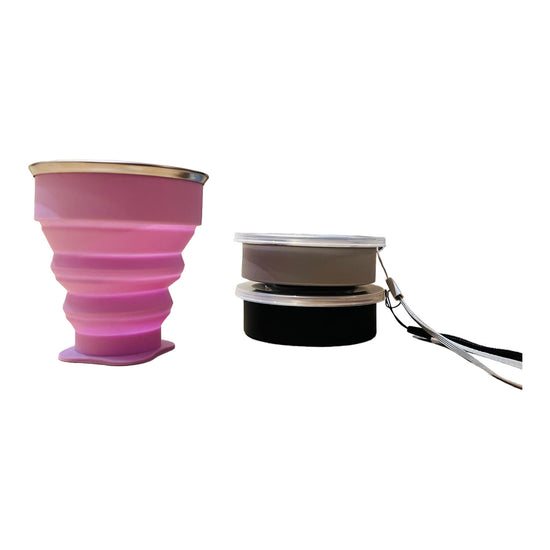 collapsible cup - silicone by plenty