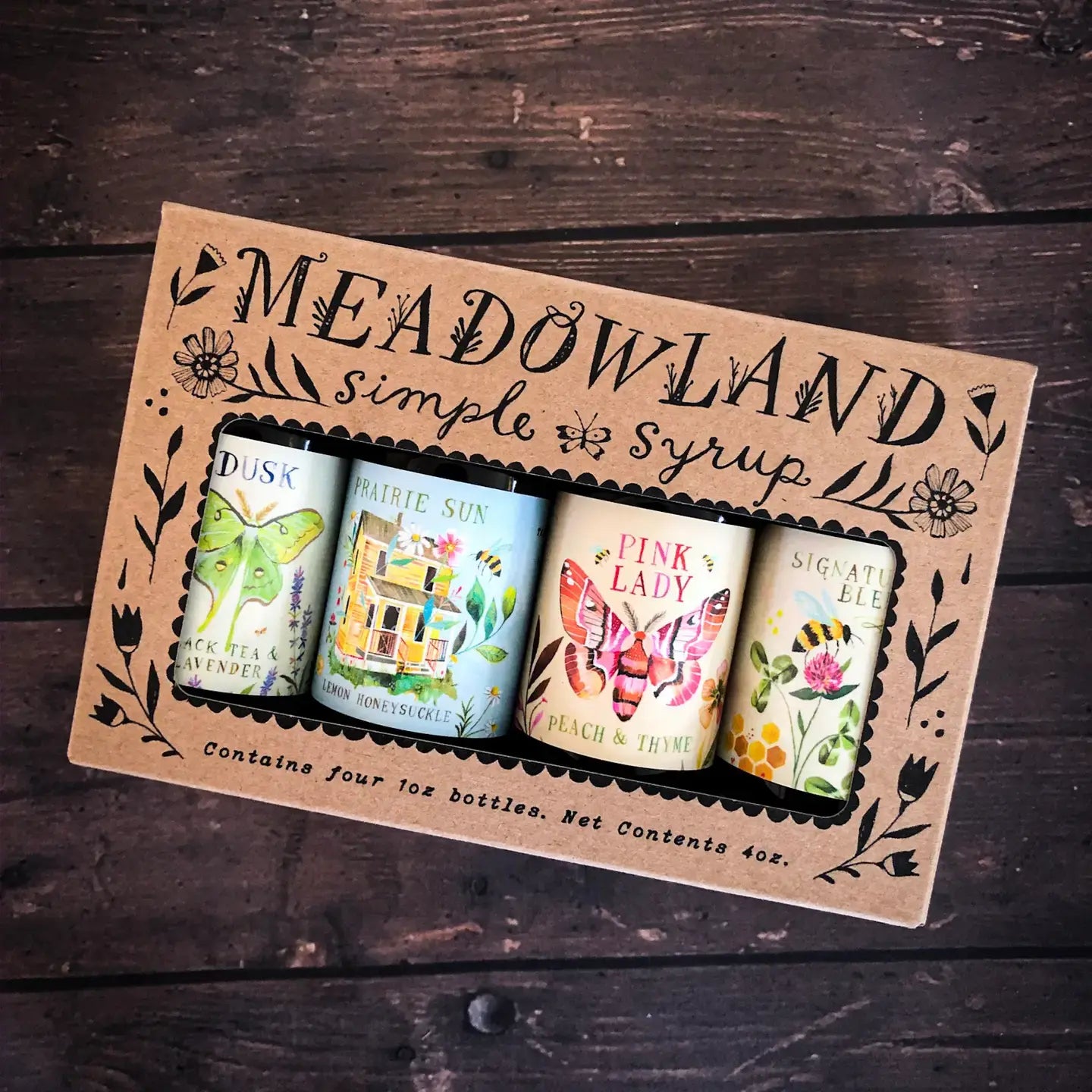 condiment - gift set - simple syrup - daydream collection by meadowland syrup