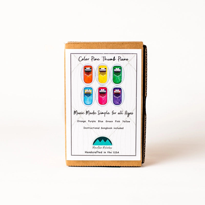 thumb piano - color by mountain melodies, llc