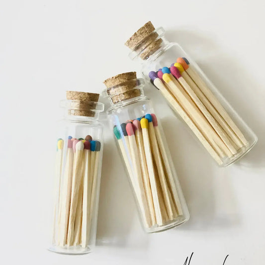 matches vial - color-tipped by candle cabana