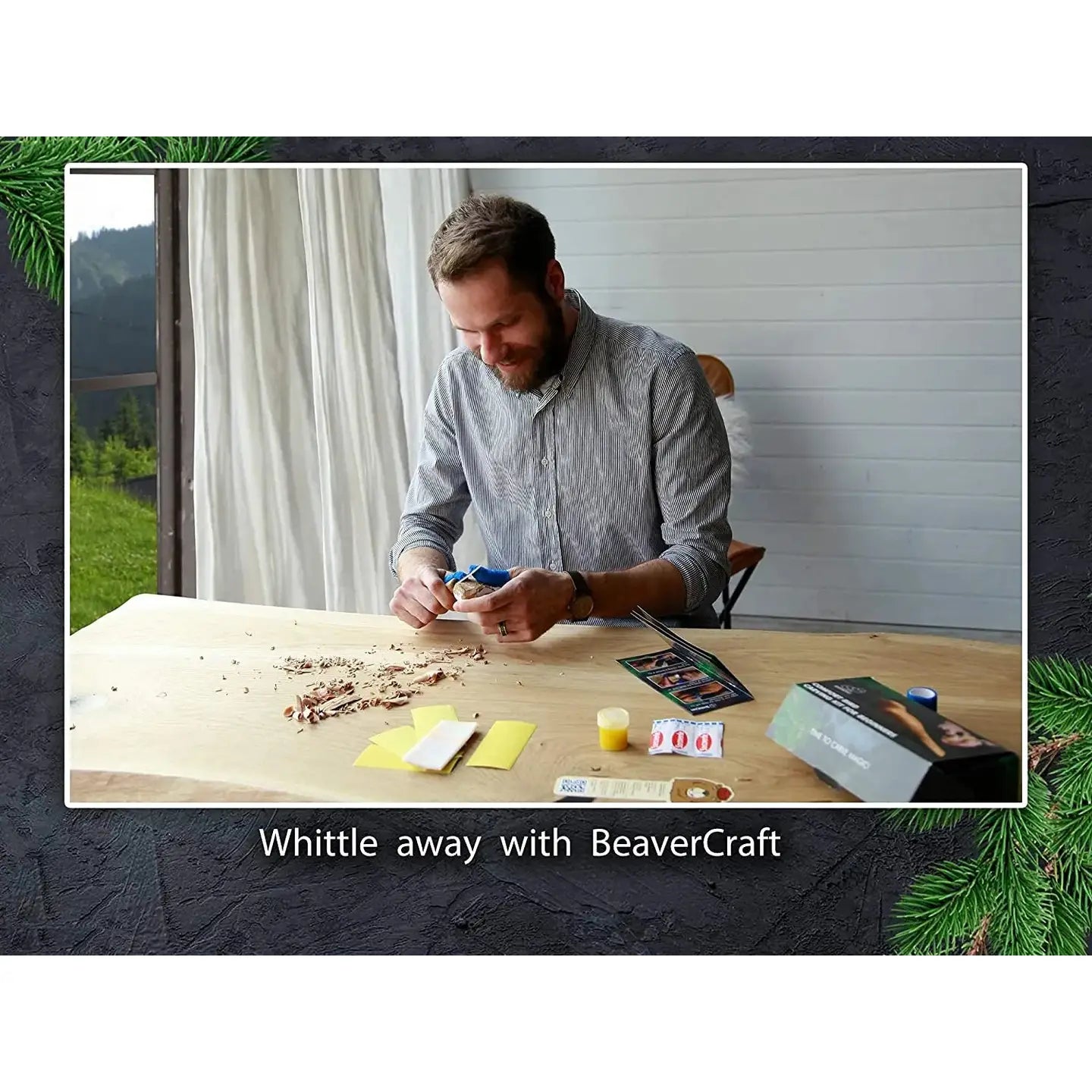 kit - carving - comfort bird by beavercraft