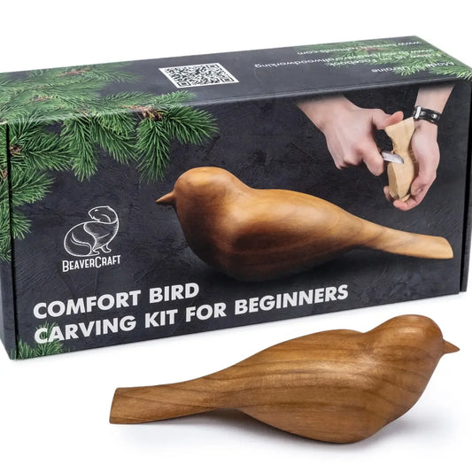 kit - carving - comfort bird by beavercraft