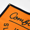 banner - camp flag - comfort is a slow death by oxford pennant