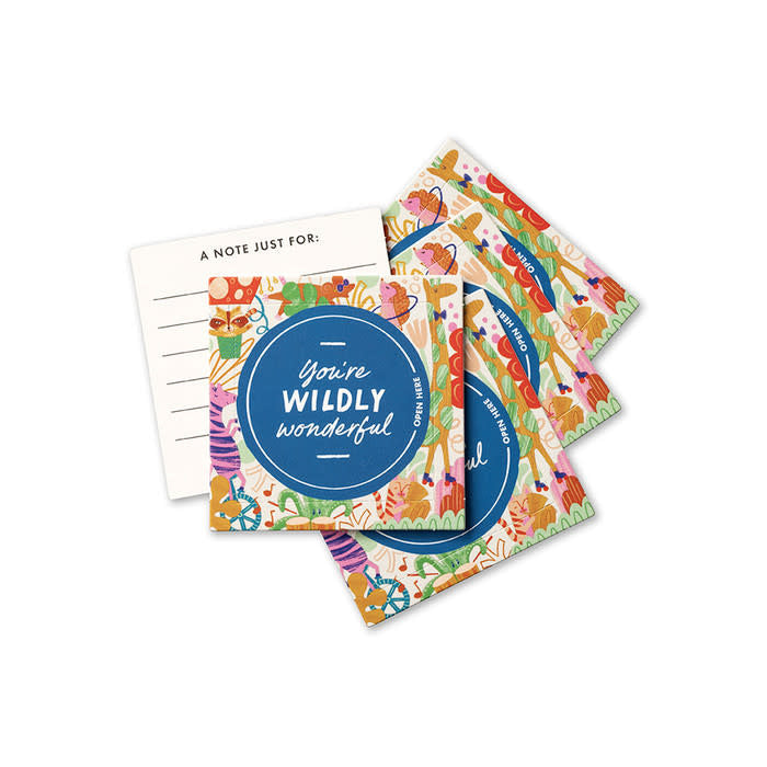 boxed cards - thoughtfulls kids - you're wildly wonderful by compendium
