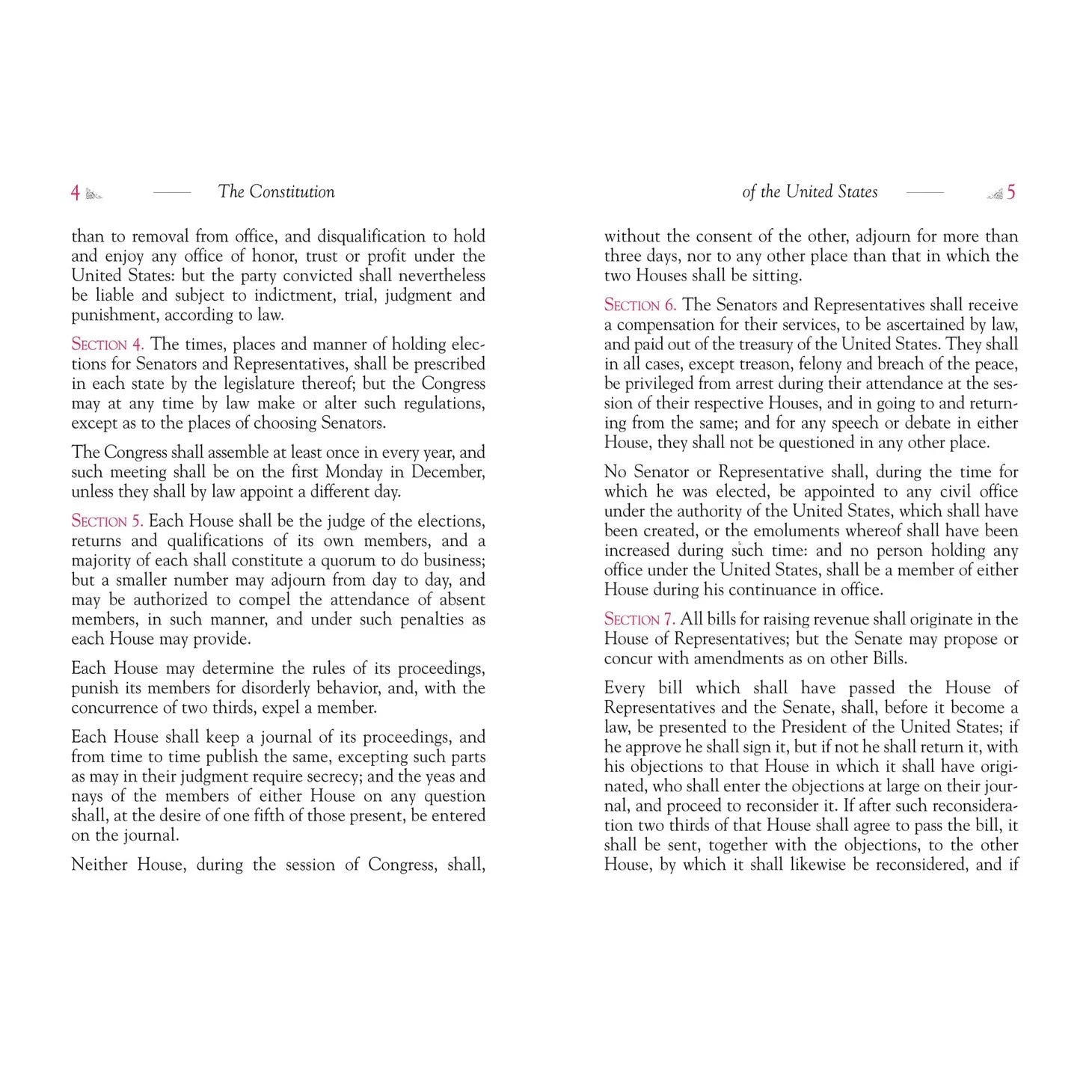 book - u.s. constitution by applewood books