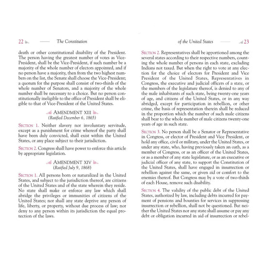 book - u.s. constitution by applewood books