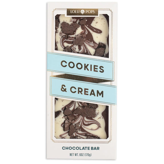 candy - topp'd™ chocolate bar - lolli & pops by lolli & pops