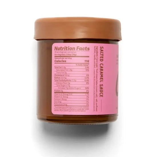 salted caramel sauce - coop's by coop's (confection toppings)