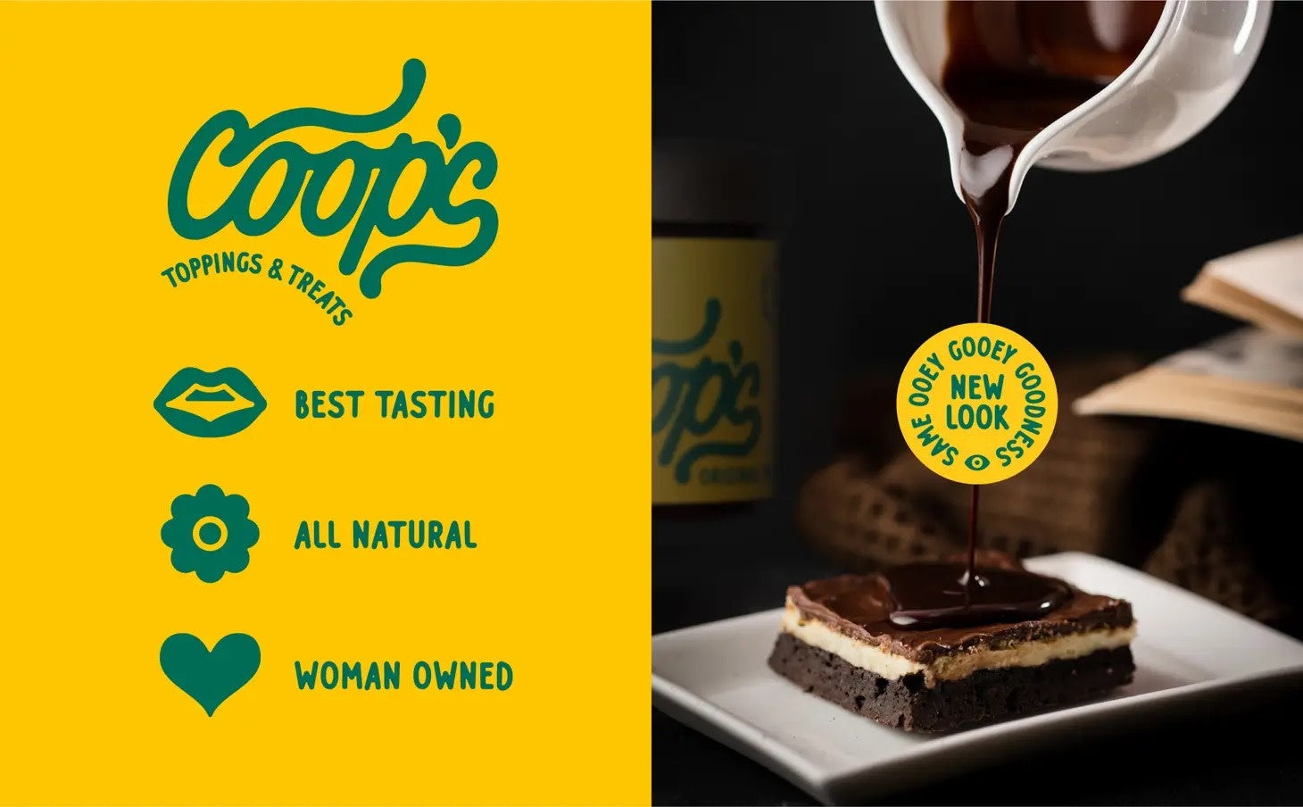 hot fudge sauce - coop's original by coop's (confection toppings)