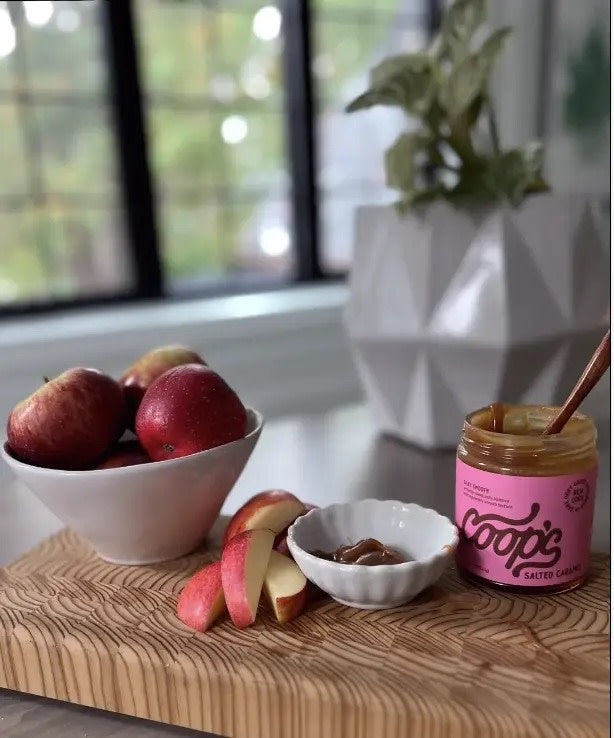 salted caramel sauce - coop's by coop's (confection toppings)