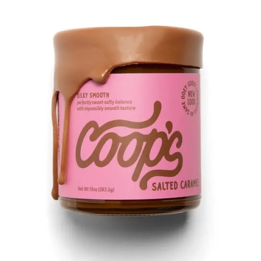 salted caramel sauce - coop's by coop's (confection toppings)