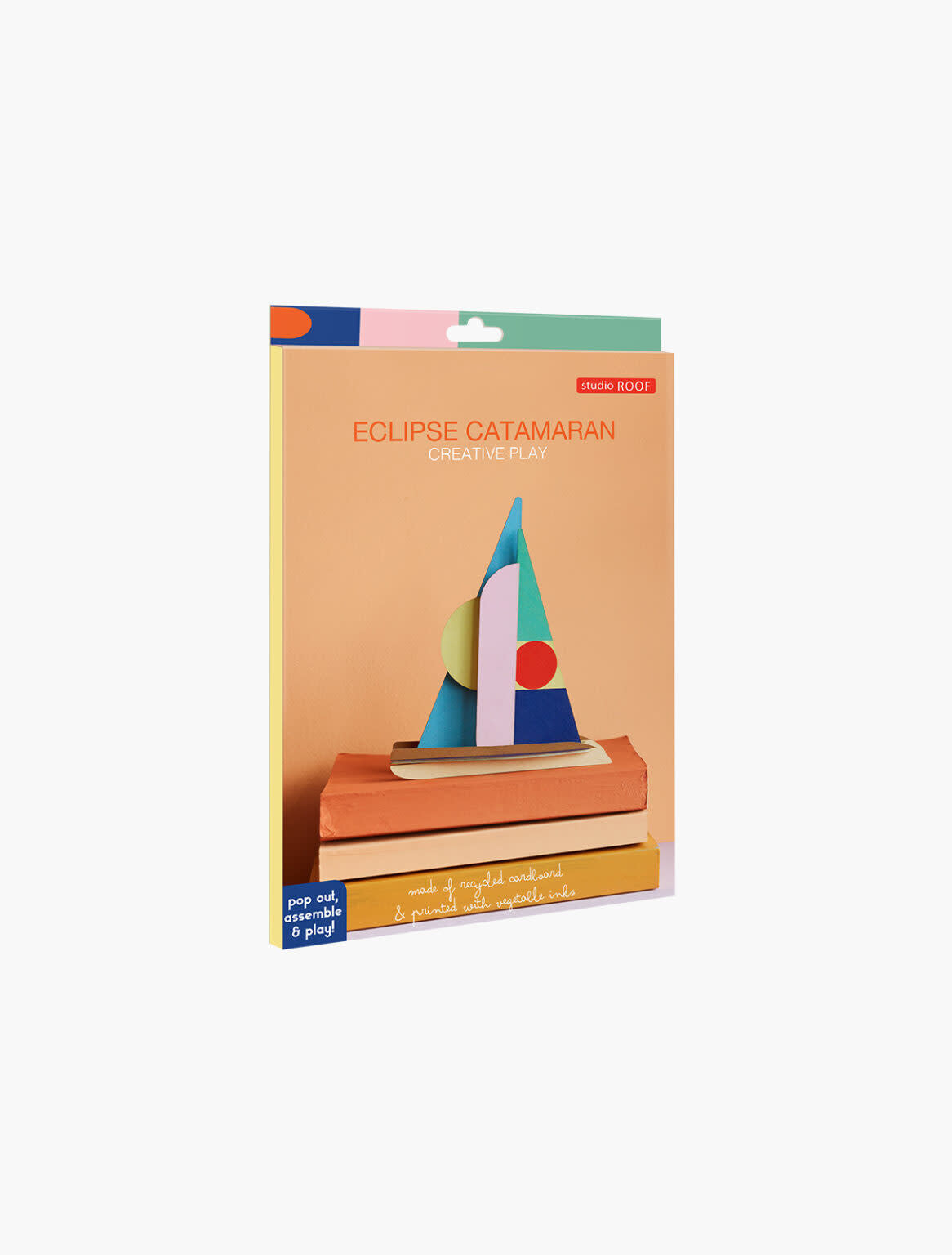 3d sailboat puzzle - eclipse catamaran by studio roof