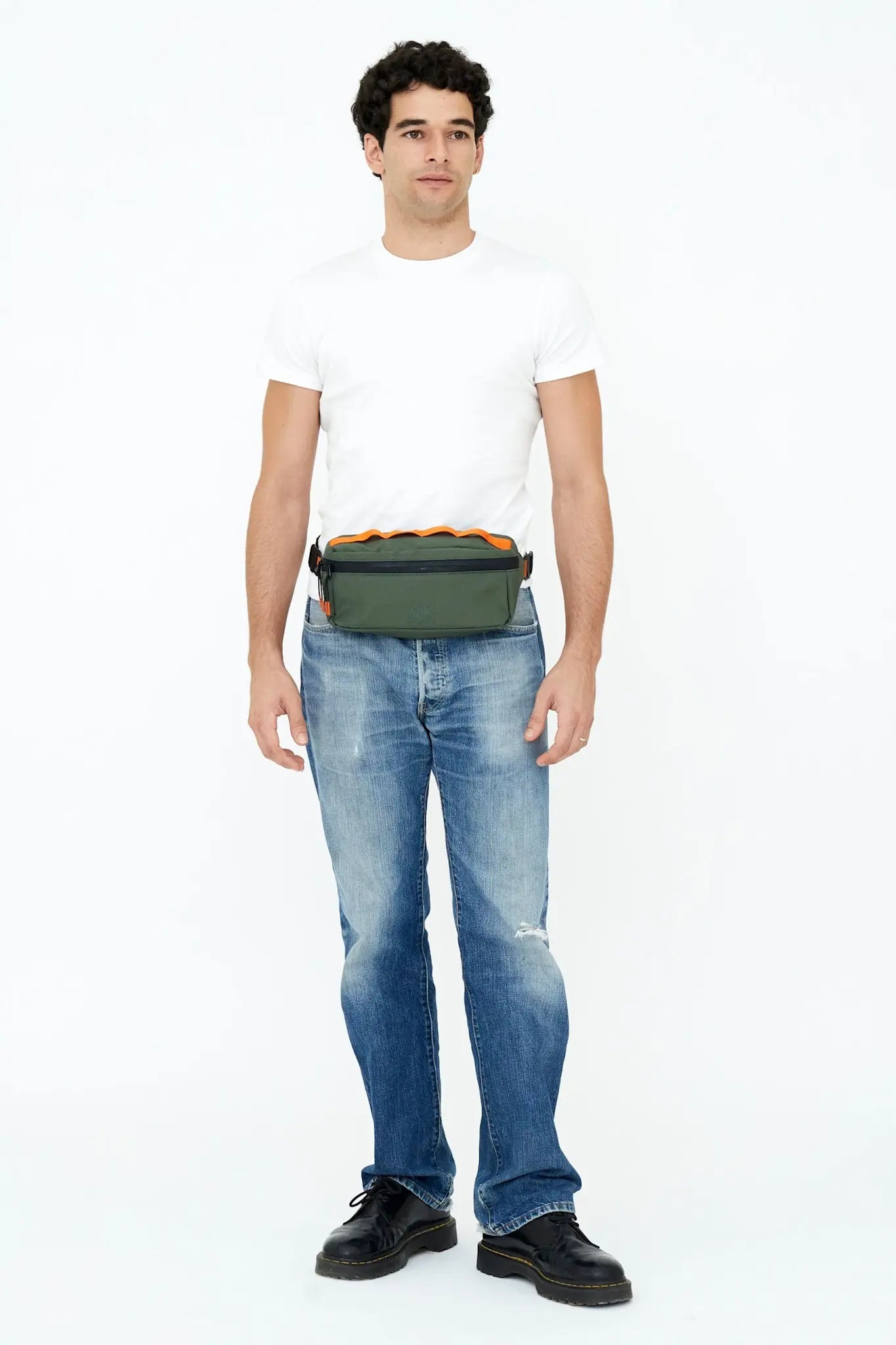 crossbody bag - "core bike" - pine vandra by lefrik us