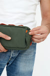 crossbody bag - "core bike" - pine vandra by lefrik us