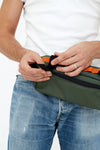 crossbody bag - "core bike" - pine vandra by lefrik us