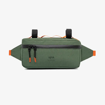 crossbody bag - "core bike" - pine vandra by lefrik us