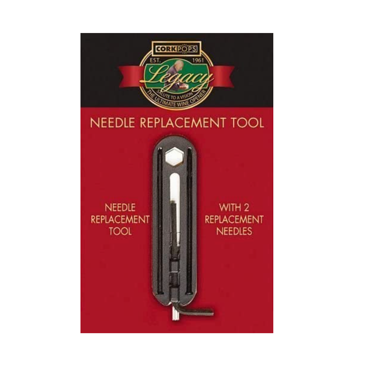 cork pops - needle replacement tool by corkpops