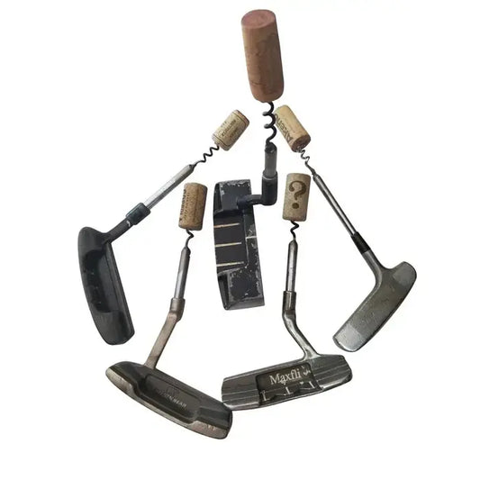 x-corkscrew - vintage golf putter by vintage golf gifts