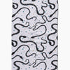 tea towel - microfiber - cosmic snakes by geometry house