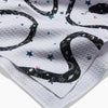 tea towel - microfiber - cosmic snakes by geometry house